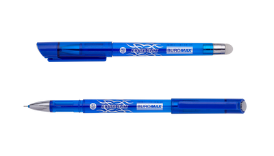 Ручка гелева "пиши-стирай" Erase Slim, синій, 0.5 mm BM.8300-01 фото