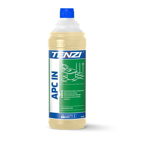 Концетрованное универсальное средство Tenzi APC IN для очищения кожи, пластика и текстиля 1 л 5652 фото
