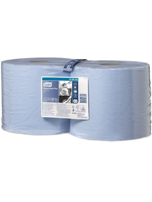 Tork Premium папір для протирання 420 малий рул. 2-х шар. 255 м 750 арк., блакитний W1-2 (2 шт/ящ) 130052 фото