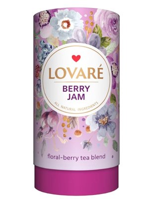 Листовий чай Lovare Berry Jam 80 г 78245 фото