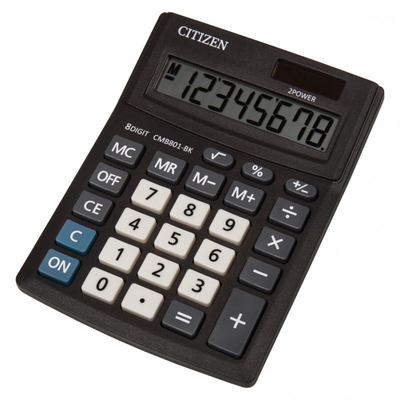 Калькулятор Citizen CMB801-BK, 8 розрядів CMB801-BK фото