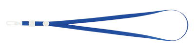Шнурок с карабином для бейджа-идентификатора, 460х10 мм, синий BM.5425-02 фото