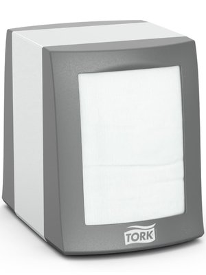 Переносной диспенсер Tork Fastfold для барных салфеток на 90 шт, серый 271800 фото