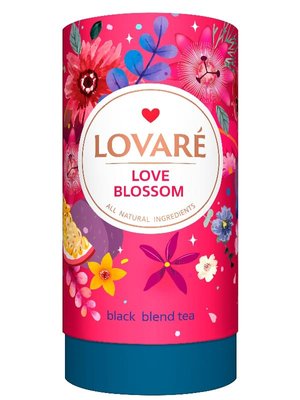 Листовий чорний чай Lovare Love Blossom 80 г 04329 фото