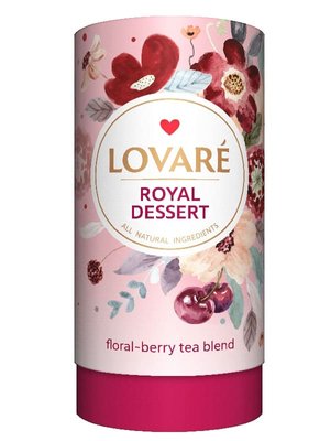 Листовий чай Lovare Royal Dessert 80 г 14610 фото