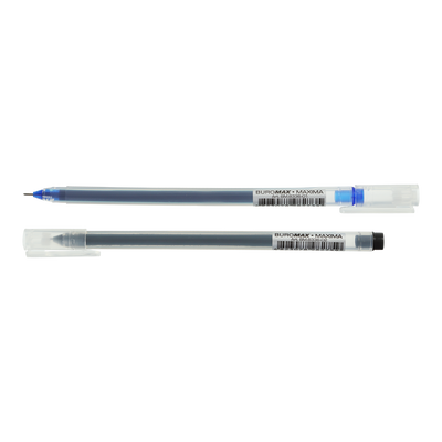 Ручка гелева MAXIMA, сині чорнила BM.8336-01 фото