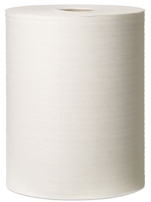 Нетканный материал в рулонах Tork Premium для интенсивного очищения, белый, 114 м, 300 лист, 1 рул/упаковка 90537 фото