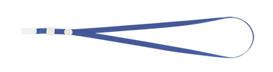 Шнурок с клипом для бейджа-идентификатора, 460х10 мм, синий BM.5426-02 фото