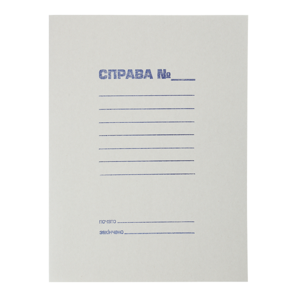 Папка "СПРАВА", JOBMAX, А4, картон 0,3 мм BM.3337 фото