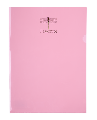 Папка-кутик FAVOURITE, PASTEL, А4, рожева BM.3855-10 фото