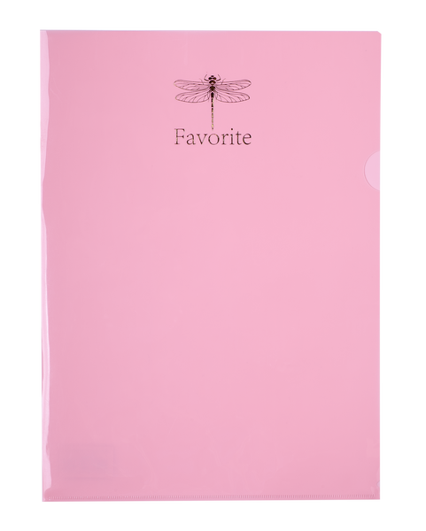 Папка-кутик FAVOURITE, PASTEL, А4, рожева BM.3855-10 фото