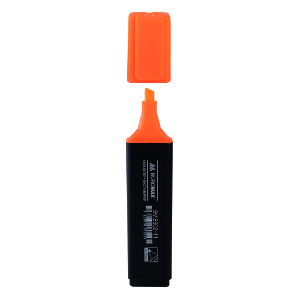 Текст-маркер, помаранч., JOBMAX, 1-5 мм, водна основа BM.8902-11 фото