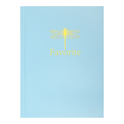 Записна книжка FAVOURITE, PASTEL, А5, 96 арк., кліт, офсет крем, тв. лам. обкл., блакитна BM.2410-414 фото