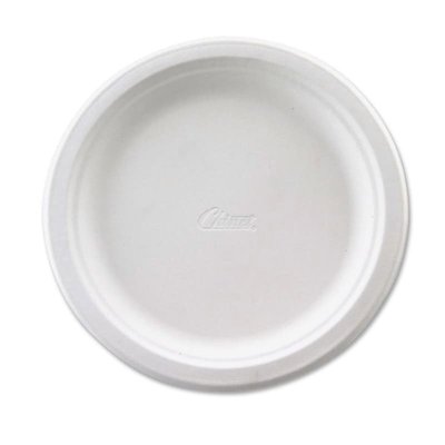 Тарелка белая бумажная Chinet, диам. 17 см, 50 шт/упаковка 14356 фото