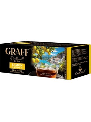 Чай черный Graff Lemon Garden 20 пакетиков 10290 фото