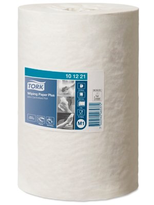 Бумажные полотенца Tork Plus Advanced Мини в рулонах с центральной вытяжкой, 2 слоя, 75 м, 214 шт, 1 рул/упаковка 101221 фото