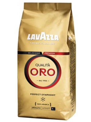 Кофе Lavazza Qualita Oro в зернах 1 кг 19362 фото