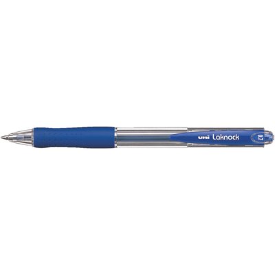 Ручка кульк. авт. uni LAKNOCK micro 0.5мм, синя SN-100.(05).Blue фото