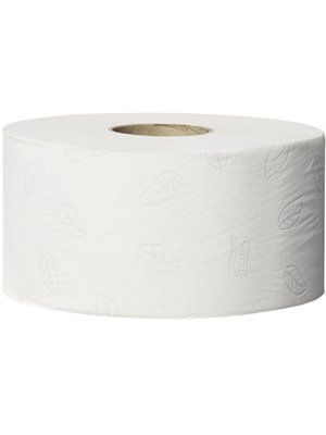 Туалетний папір Tork Advanced в рулонах Mini Jumbo, білий, 2 шари, 160 м, 1 рул/упаковка 605092 фото