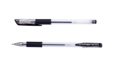 Ручка гелевая FORMULA GRIP, JOBMAX, 0,7 мм, черные чернила BM.8349-02 фото