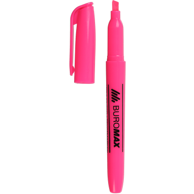 Текст-маркер, рожевий, JOBMAX, 2-4 мм, водна основа, круглий BM.8903-10 фото