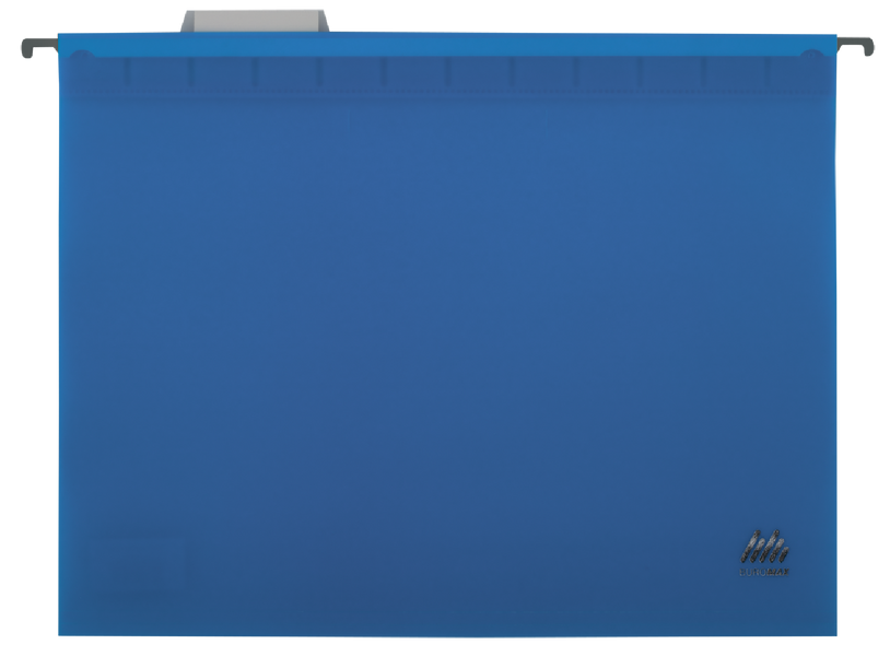 Файл подвесной пластиковый, А4, синий BM.3360-02 фото