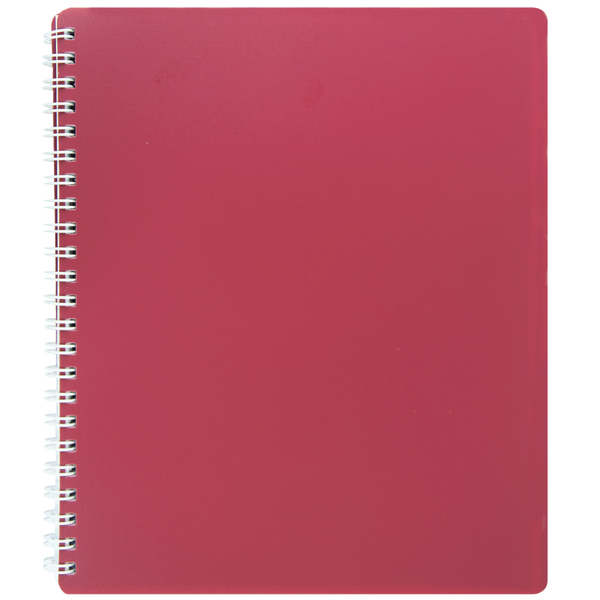 Тетрадь для записей CLASSIC, B5, 80 л., клетка, пластиковая обложка, красная BM.2419-005 фото