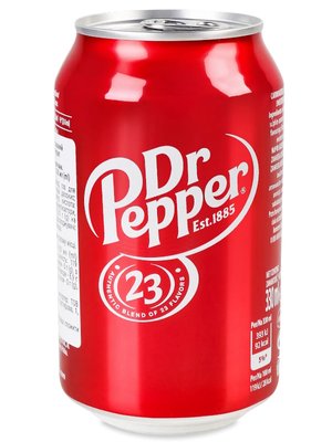 Напій безалкогольний сильногазований Dr Pepper 0.33 л 7796 фото