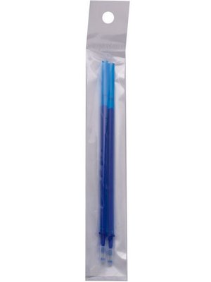 Комплект стрижнів для ручки гелевої, синій, 2 шт в блістері BM.8079-01 фото