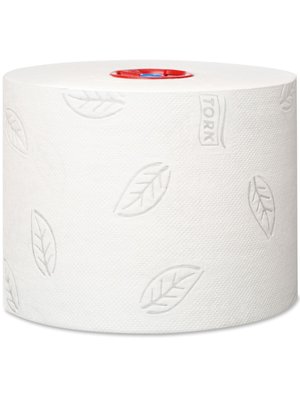 Туалетная бумага Tork Advanced в миди-рулонах, белая, 2 слоя, 100 м, 1 рул/упаковка 127530 фото