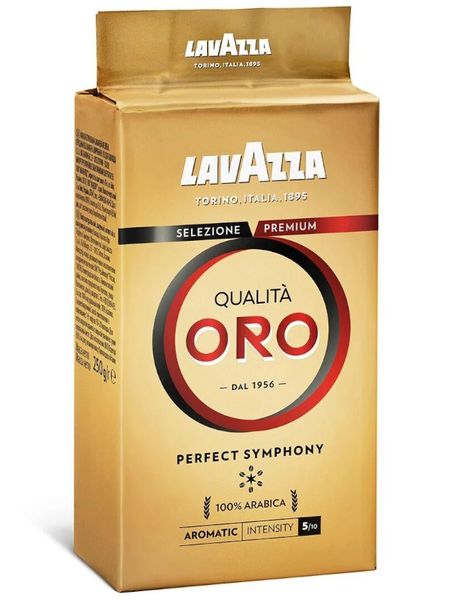 Кава мелена Lavazza Qualita Oro 250 г 19911 фото